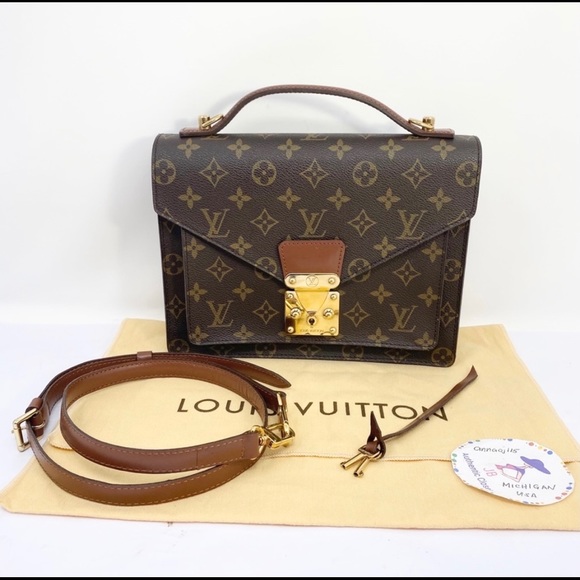 Louis Vuitton Handbags - LOUIS VUITTON MONOGRAM MONCEAU Bag